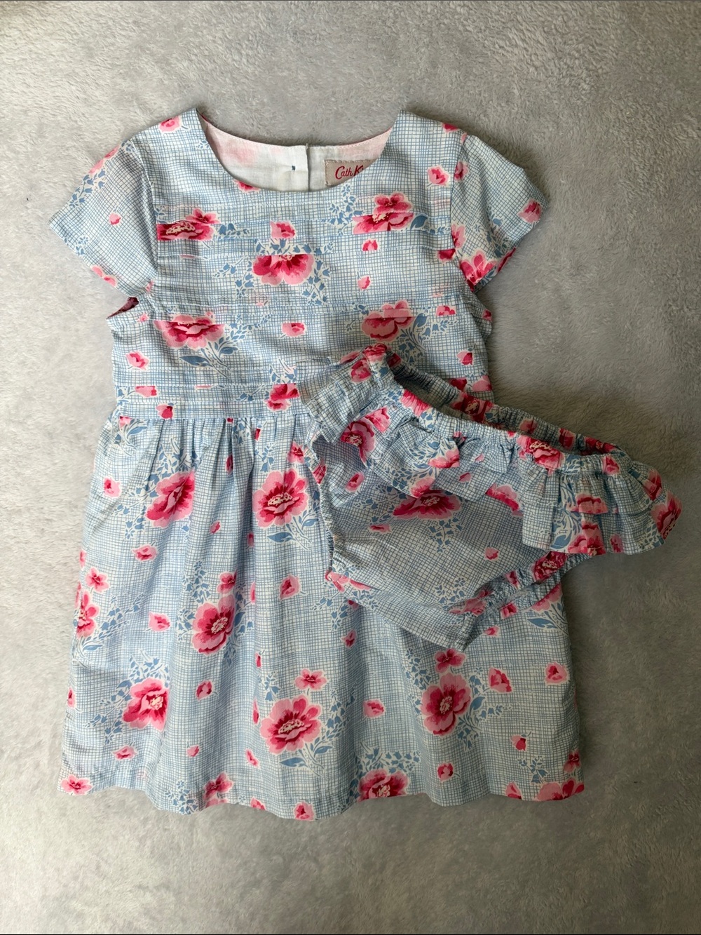 Like New Cath Kids Floral Dress with Bloomers 6-12m